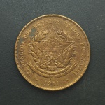 BRASIL - Moeda de Bronze 20 Réis 1911
