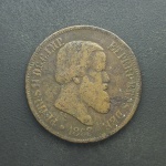 BRASIL - Moeda de Bronze 20 Réis 1868