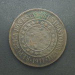 BRASIL - Moeda de Bronze 40 Réis 1911