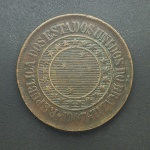 BRASIL - Moeda de Bronze 40 Réis 1907