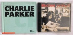 Lote contendo 02 cds importados`The Best of Bom Jovi`, mitos do Jazz `Charlie Parker`. 