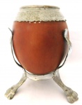 Antiga Cuia de chimarrão da marca Eberle, Medidas: 14 cm de comprimento.