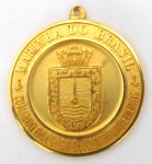 Medalha esportiva da `Marinha do Brasil` Comando da Força de Contra Torpedeiros`.