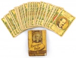 Jogo tipo baralho , Escritores do Brasil, Edições Melhoramentos, década de 50. possui 48 cartas
