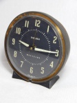 Relógio despertador de mesa em metal americano, modelo Big Ben da Westclox. No estado. 13 x 12 x 7cm.
