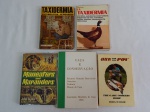 LIVRO (5) - Cinco livros diversos sobre caça: 