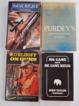 LIVRO (4) - Quatro livros diversos sobre caça: 