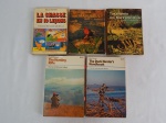 LIVRO (5) - Cinco livros diversos sobre caça: 