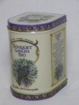 Caixa colecionável para chá "Bouquet Garni Bio", formato de caixa de correio. 13 x 9 x 8cm.