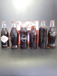 Coleção com 6 Garrafas Cheias e Históricas da Coca Cola, em caso de dúvidas, pergunte até o dia anterior ao pregão!