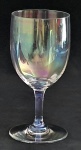 Taça de cristal nacarado gomado para vinho licoroso, de 12 cm de altura