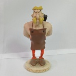 Asterix - Boneco do personagem Cetautomatix fabricado pela Plastoy, consta ano 2000 na base. Mede aprox. 15cm de comprimento