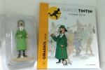 Figuras de TinTin - A Coleção Oficial  nº 3  Girassol com Pá (figura +livro capa dura)  item de coleção seminovo.
