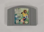 Cartucho para Nintendo 64, internacional superstar soccer, cartucho original, não testado. Produto conforme fotos. Qualquer dúvida favor perguntar até o dia anterior ao pregão!