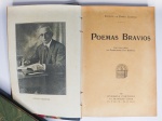 Catullo da Paixão Cearence - Poemas Bravios - Rio de Janeiro 1921 - Ilustrado - Encadernado - Muito bom exemplar, sinal de acidificação - Exemplar pertencente ao saudoso Dr. Rivadavia Correa.