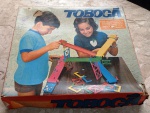 Antigo jogo de TOBOGÃ - ATMA - Difícil de aparecer - alta cotação no mercado. Não está completo , falta as cápsulas e alguns pinos. No estado. Caixa Original.