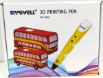 Caneta 3D com filamento Myriwell sem uso. Na caixa