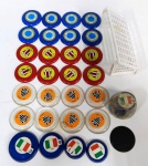Peças de Jogo de botão antigas - 4 times - No estado