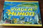 Jogo de tabuleiro VIAGEM AO MUNDO - Excelente estado - Falta instruções .Novo
