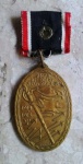 Medalha alemã da Primeira Guerra Mundial - Kyffhäuser. Criada após a I Guerra Mundial, durante a República de Weimar, pela Associação de Veteranos Kyffhäuser (Associação Nacional de Veteranos de Guerra) para condecorar aqueles que combateram na Primeira G