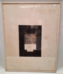 JOÃO ATANÁSIO- Xilogravura sobre papel em alto relevo P.A assinado e datado 1990 emoldurado . Vidro . Medida: 67 x 51 cm
