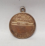Numismática: Medalha Comemorativa, 34 Viajem da Fragata Escola Presidente Sarmento - 1934 - Armada Argentina, 2,5 CM DIÂMETRO