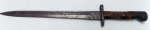 Antiga Baioneta militar , marcas na peça. medindo 42,5 cm comprimento total e sua lâmina medindo 29,5 cm comprimento