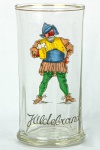 GERMANY - Antigo e Grande Copo para Cerveja de Coleção, em grosso cristal canelado alemão, com rica policromia pintada à mão. Dimensões: 15,5 cm X 8 cm (Alt./Diâm.). xx
