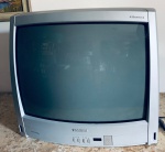 TV Semp Toshiba, 14 polegadas, não testada, no estado.