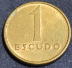 Moeda de Portugal, 1 escudo, ano 1983