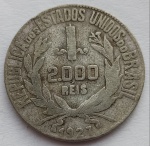 Moeda de Prata 2000 Réis 1927