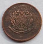 Moeda Bronze 20 Réis 1895