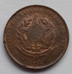 Moeda Bronze 20 Réis 1911