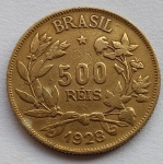 Moeda 500 Réis 1928