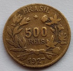 Moeda 500 Réis 1927