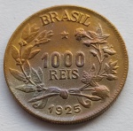 Moeda 1000 Réis 1925