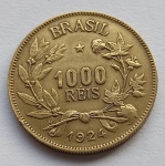 Moeda 1000 Réis 1924