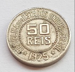 Moeda 50 Réis 1925