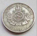 Moeda 50 Réis 1886