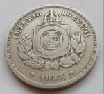 Moeda 100 Réis 1883