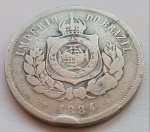 Moeda 200 Réis 1884