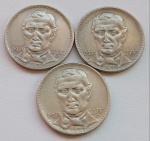 Três Moedas 200 Réis 1936, 1937 e 1938