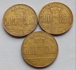 Três Moedas 500 Réis 1938