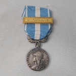 Medalha Francesa com barreta para soldado que combateu na ex-Ioguslávia.