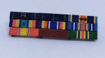 MILITARIA - Barrete Americano com Medalhas da Guerra do Golfo, da Marinha Americana. (12)