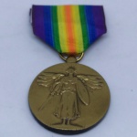 MILITARIA - Medalha da Vitória Americana na Primeira Guerra Mundial - Reposição. (19)