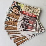 MILITARIA - Lote com postais comemorativos de estação de rádio amador PY homenageando a Revolução de 1932.