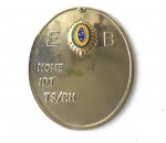 MILITARIA - `Dog-Tag` em metal do EB.