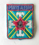  MILITARIA - Bordado do Colégio Militar de Porto Alegre anos 60.
