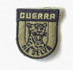 MILITARIA - Bordado para boina do curso de GUERRA NA SELVA.